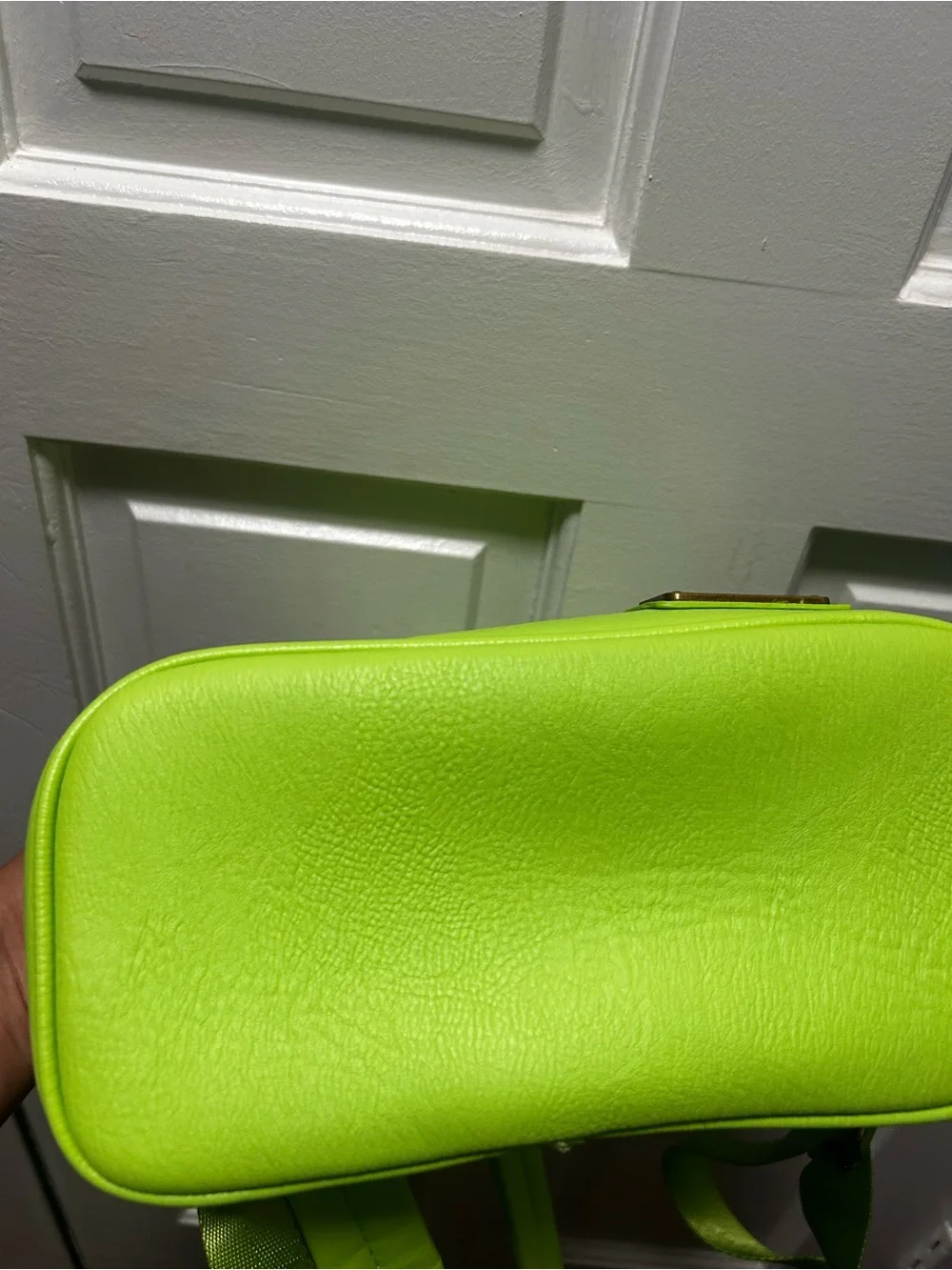 Loungefly The Grinch Green FAUX LEATHER COSPLAY MINI backpack used